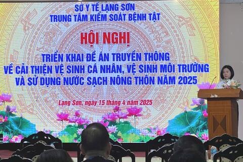 Hội nghị triển khai Đề án truyền thông vệ sinh cá nhân, vệ sinh môi trường và sử dụng nước sạch nông thôn năm 2025