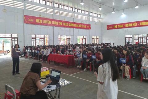 Truyền thông về sức khỏe sinh sản vị thành nhiên tại huyện Bắc Sơn
