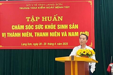 Tập huấn chăm sóc sức khỏe sinh sản vị thành niên, thanh niên và nam giới