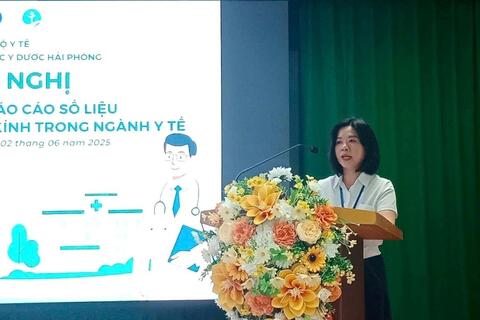 Tập huấn báo cáo số liệu phát thải nhà kính trong ngành y tế